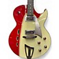 Used Backlund Rockerbox II Red Cream Hollow Body Electric Guitar