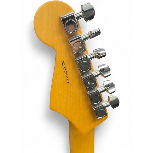 Used Fender American Professional II Stratocaster Blue Solid Body Electric Guitar