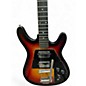 Used Teisco Apollo 2 Tone Sunburst Solid Body Electric Guitar