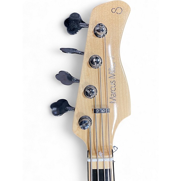 Used Sire Marcus Miller V7 Swamp Ash Natural Electric Bass Guitar