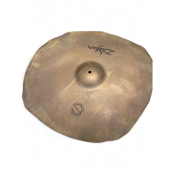 Used Zildjian 19in FX RAW CRASH LARGE BELL Cymbal