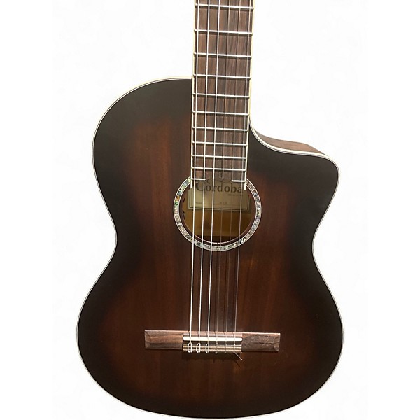 Used Cordoba C4-CE Natural Classical Acoustic Guitar