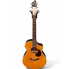 Used Breedlove Passport PLUS C250/SBE Natural Acoustic Electric Guitar