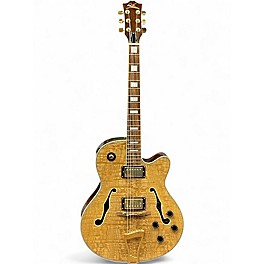 Used Stellar Mercury 004 Natural Hollow Body Electric Guitar