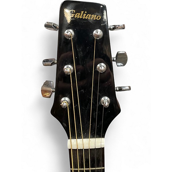 Used Galiano G20 Natural Acoustic Guitar