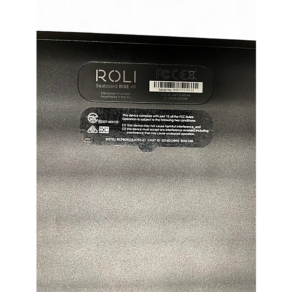 Used ROLI seaboard rise 49 MIDI Controller