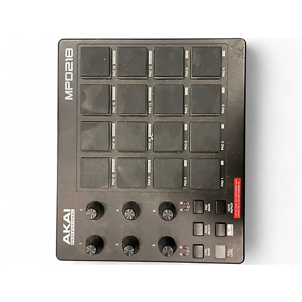Used Akai Professional MPD218 MIDI Controller