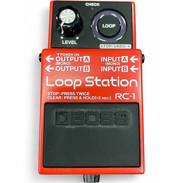 【中古】BOSS RC-1 Loop Station Used BOSS RC1 Loop Station Pedal | Guitar Center