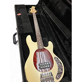 Vintage 1985 Ernie Ball Music Man Stingray 4 String WHITE Electric Bass Guitar