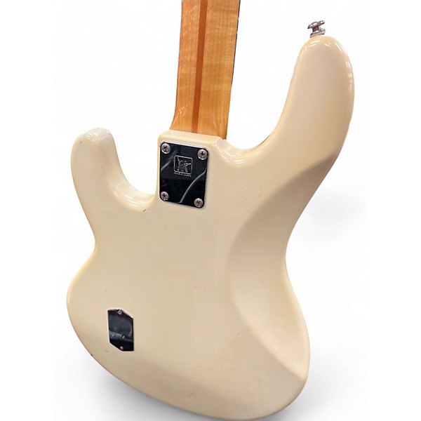 Vintage 1985 Ernie Ball Music Man Stingray 4 String WHITE Electric Bass Guitar