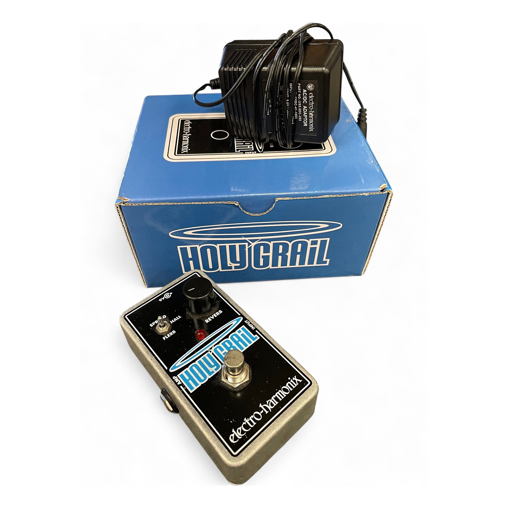 Used Electro-Harmonix Holy Grail Reverb Effect Pedal