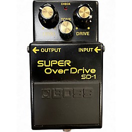 Used BOSS SD1 Super Overdrive Effect Pedal
