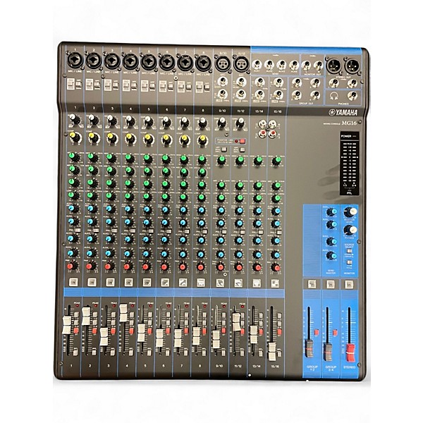 Used Yamaha MG16 Powered Mixer | Guitar Center