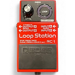 Used BOSS RC1 Loop Station Pedal