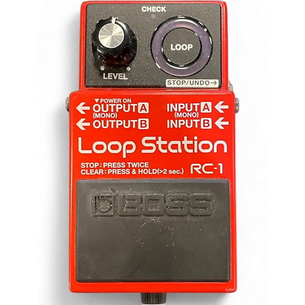 Used BOSS RC1 Loop Station Pedal