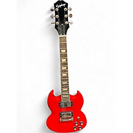 Used Epiphone POWER PLAYER SG Red Solid Body Electric Guitar