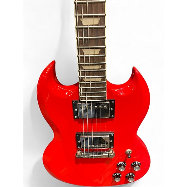 Used Epiphone POWER PLAYER SG Red Solid Body Electric Guitar
