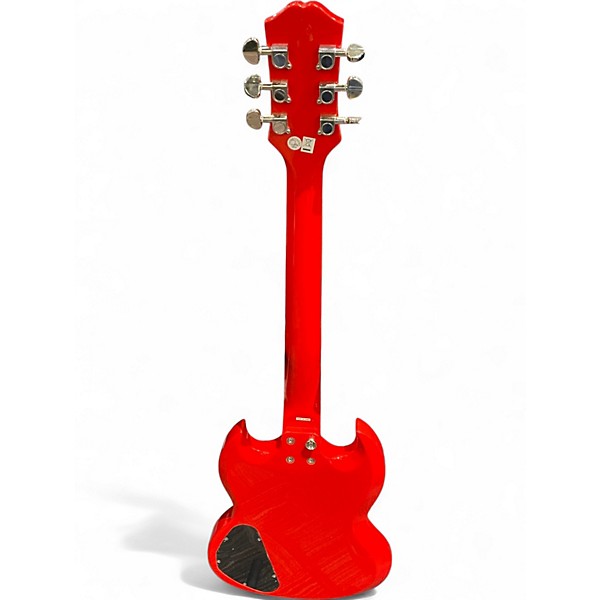 Used Epiphone POWER PLAYER SG Red Solid Body Electric Guitar