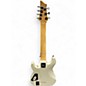Used Schecter Guitar Research Demon 7 String White Solid Body Electric Guitar