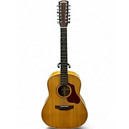 Used Flambeau LFW-1-12 Vintage Natural 12 String Acoustic Guitar