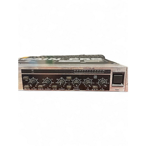 Used Behringer Ultragain Pro MIC2200 Microphone Preamp