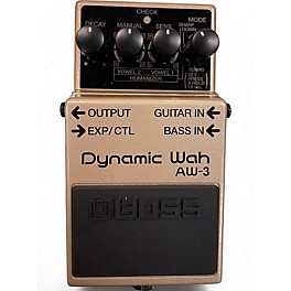 Used BOSS AW3 Dynamic Wah Effect Pedal