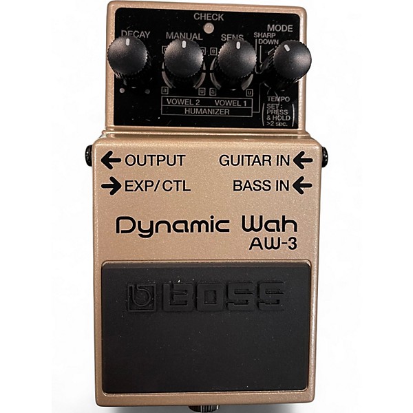Used BOSS AW3 Dynamic Wah Effect Pedal