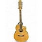 Used Ibanez ew2012ase Natural 12 String Acoustic Electric Guitar thumbnail