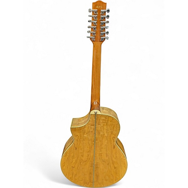 Used Ibanez ew2012ase Natural 12 String Acoustic Electric Guitar