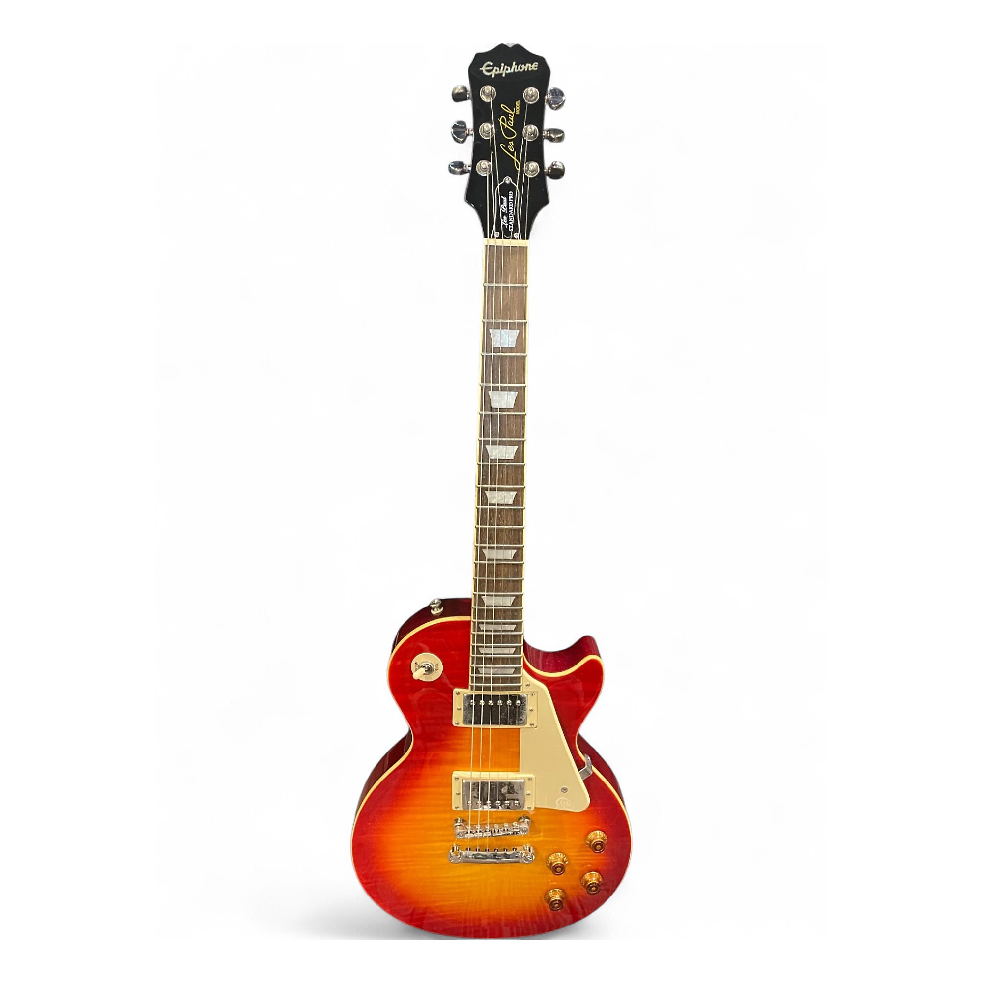 超希少 美品 Epiphone Les Paul Standard Pro Used Epiphone Les Paul Standard Pro Candy Red Burst Solid