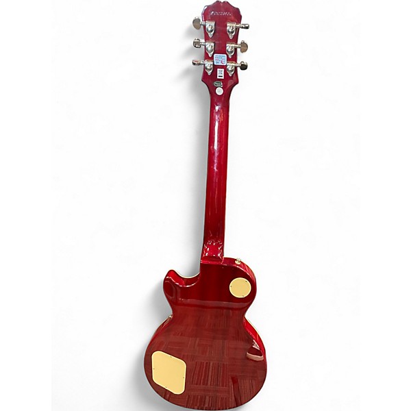 Used Epiphone Les Paul Standard Pro Candy Red Burst Solid Body Electric Guitar