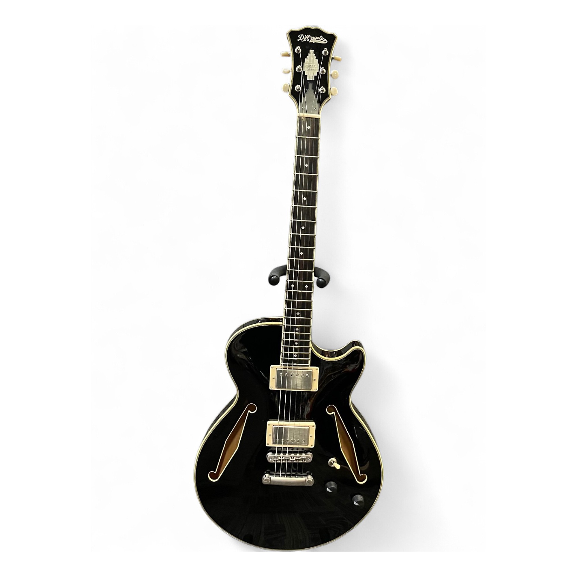 Used D'Angelico EXCEL SS TOUR Black Hollow Body Electric