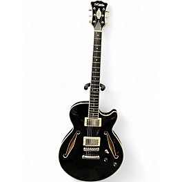 Used D'Angelico EXCEL SS TOUR Black Hollow Body Electric Guitar