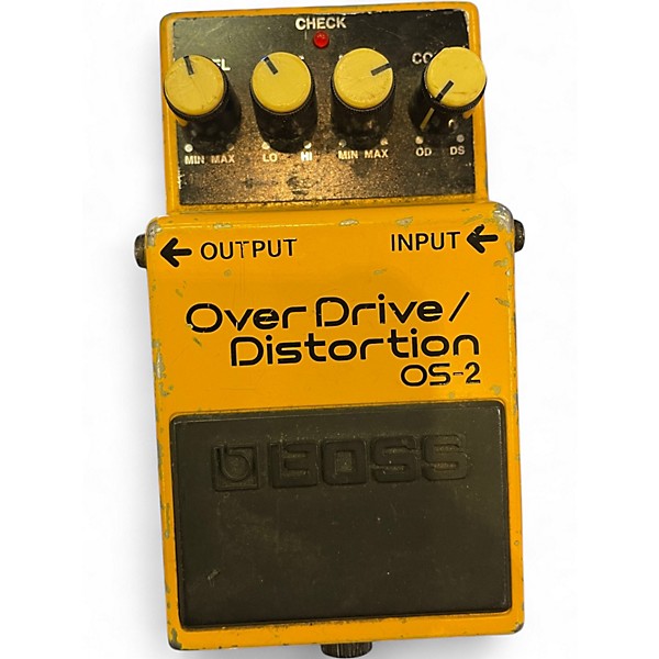 BOSS エフェクター　OS-2 (OverDrive/Distortion) BOSS OS-2 Overdrive/Distortion Guitar Effects Pedal | Music
