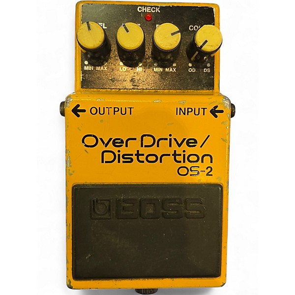 Used BOSS OS2 Overdrive Distortion Effect Pedal | Guitar Center