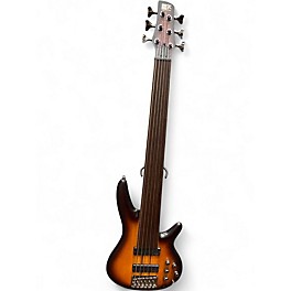 Used Ibanez SRF706 VIOLIN BURST Electric Bass Guitar