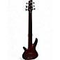 Used Ibanez SRF706 VIOLIN BURST Electric Bass Guitar