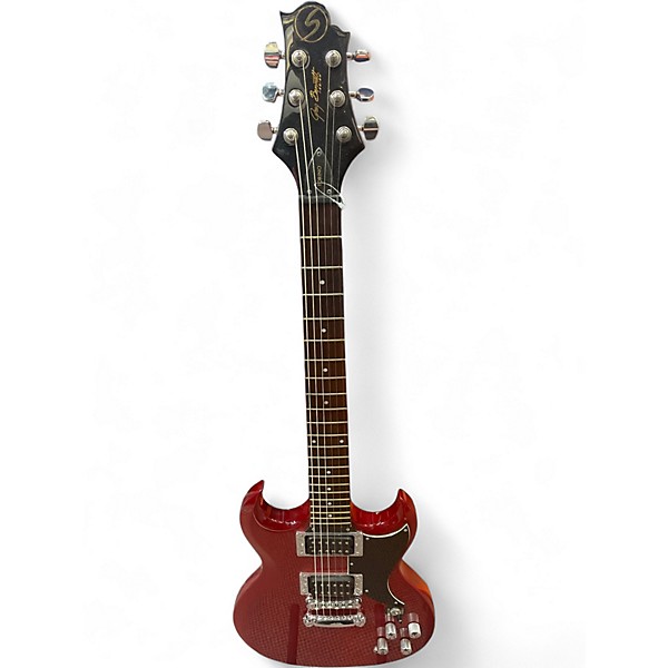 Used Greg Bennett Design by Samick TORINO  CHERRY Solid Body Electric Guitar