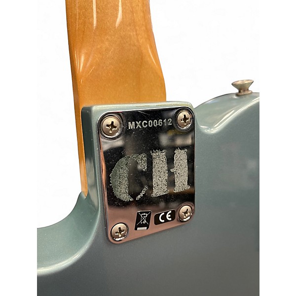 Used Fender Chrissie Hynde Signature Telecaster Ice Blue Metallic Solid Body Electric Guitar
