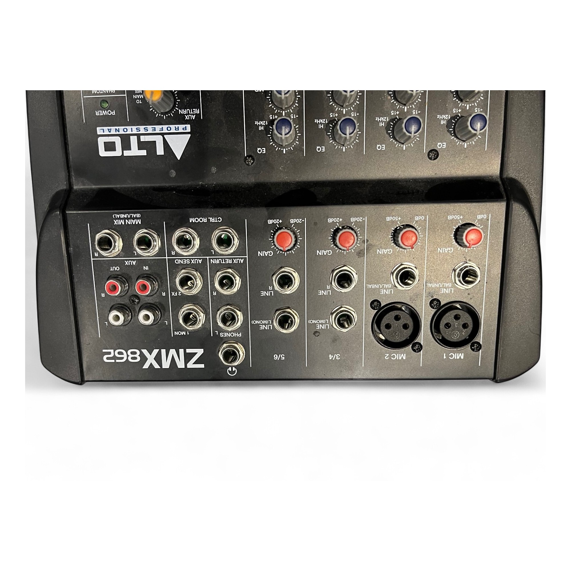 アルト ALTO 6チャンネル・コンパクトミキサー ZMX862 ALTO Professional ZEPHYR ZMX862 コンパクトミキサー 6