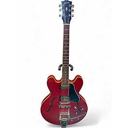 Used Gibson ES 335 CHERRY Hollow Body Electric Guitar