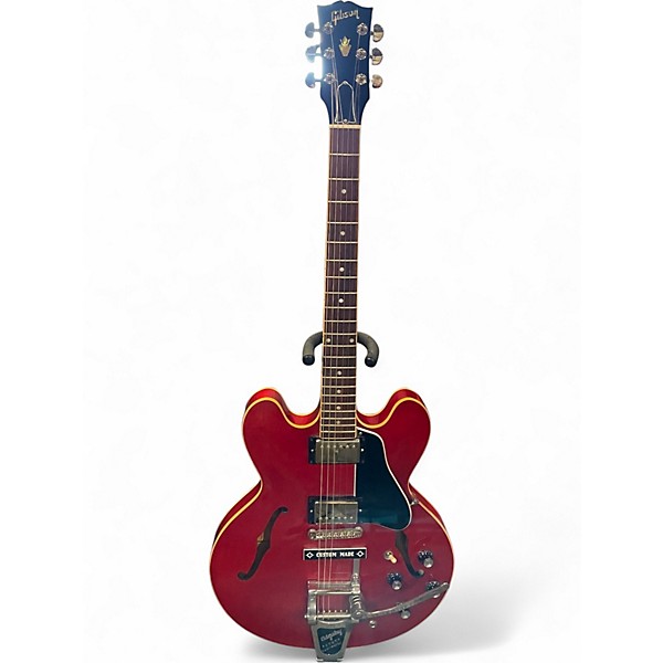 Used Gibson ES 335 CHERRY Hollow Body Electric Guitar