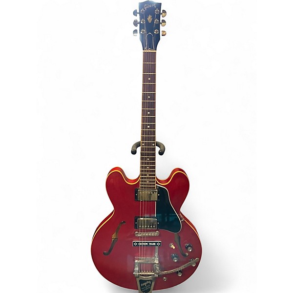 Used Gibson ES 335 CHERRY Hollow Body Electric Guitar