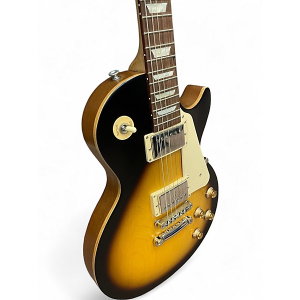 Used Gibson Les Paul Tribute 2 Tone Sunburst Solid Body Electric Guitar