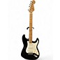 Used Fender 40th anniversary stratocaster Black Solid Body Electric Guitar thumbnail