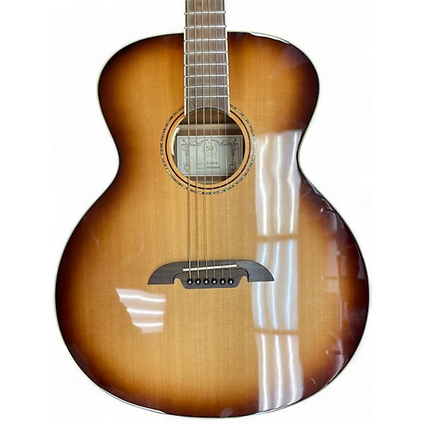 Used Alvarez ABT610E 2 Color Sunburst Acoustic Electric Guitar