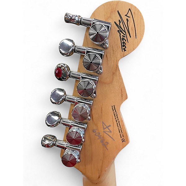 Used Reverend Tommy Koffin Signature Black Sparkle Solid Body Electric Guitar