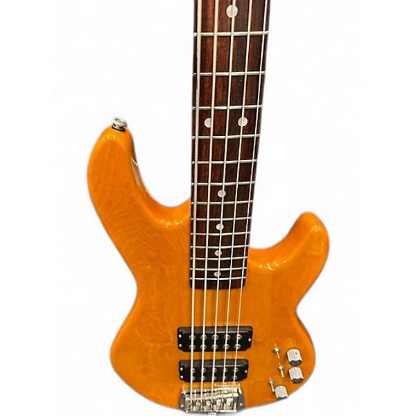Used G&L USA L2500 5 String Natural Electric Bass Guitar