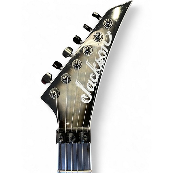 Used Jackson DINKY PRO PLUS DKAQ SILVER BURST Solid Body Electric Guitar