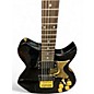 Used Lyon By Washburn LI15 Black Solid Body Electric Guitar